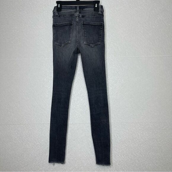 Current/Elliot High Waist Seamed Stiletto Jeans 23 - Picture 4 of 5